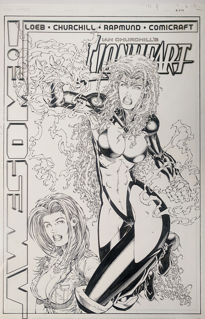 Lionheart #1 Cover by Ian Churchill
